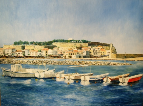 The Fortezza from the Marina Rethymno